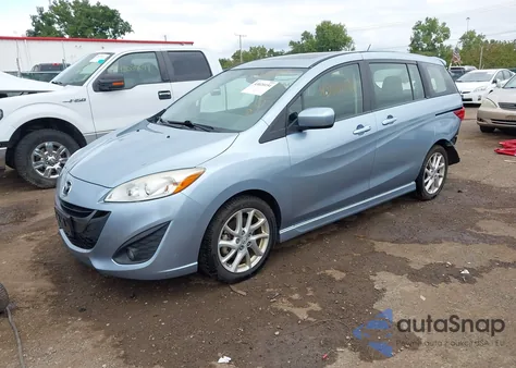 2012 Mazda Mazda5 Touring from USA, damaged, VIN JM1CW2CL2C0130024